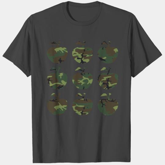 camouflage apple Retro c T Shirts