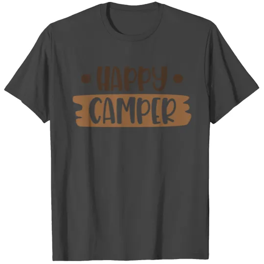 Happy Camper Camping Adventure Gift T Shirts