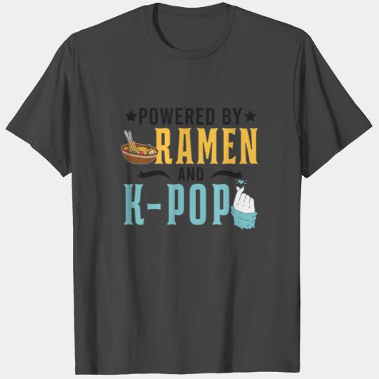Korean Pop Ramen K-POP South Korea Gift T Shirts