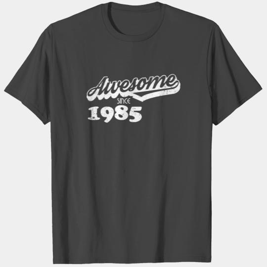 1985 Vintage born in Retro age Birthday gift idea T Shirts