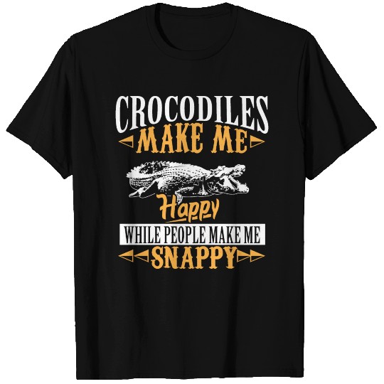 Crocodile leather animal welfare T Shirts