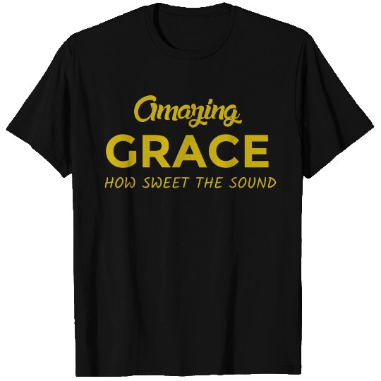 Amazing Grace - Bible Verse T Shirts