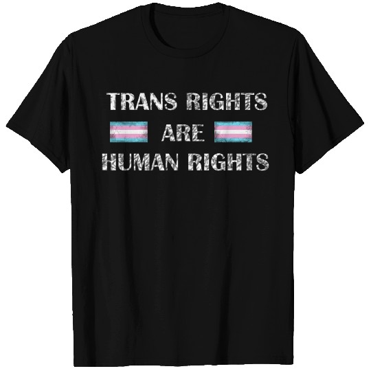 Trans Rights Are Human Rights Grunge LGBT T Shirts