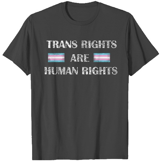 Trans Rights Are Human Rights Grunge LGBT T Shirts