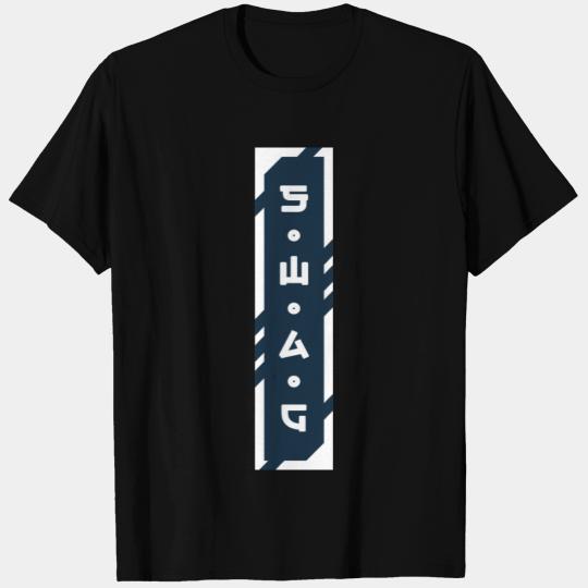 Swag cyberpunk urban slang letters T Shirts
