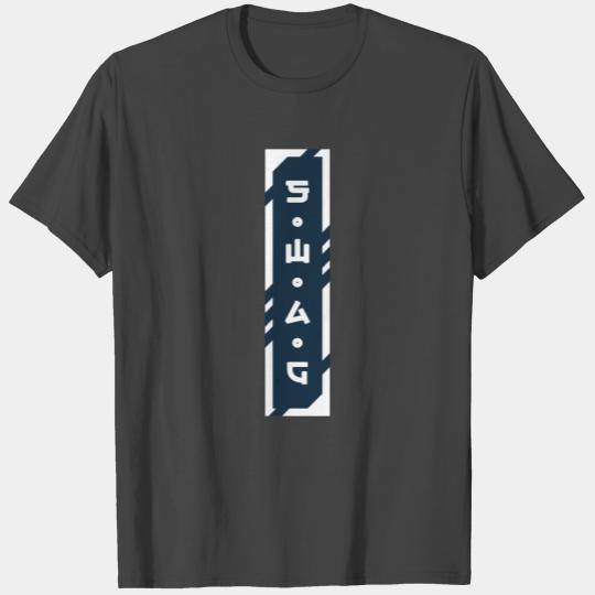 Swag cyberpunk urban slang letters T Shirts