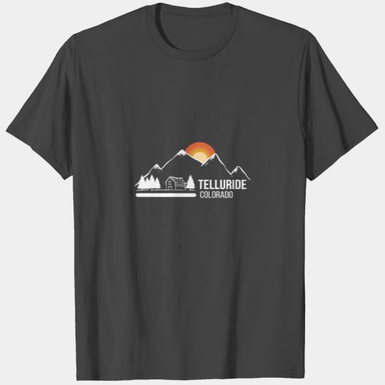 National Park Rocky Mountains Colorado Telluride T Shirts
