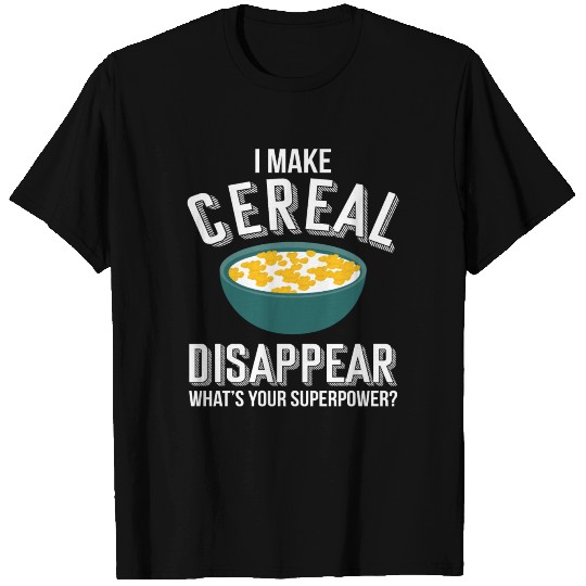 Cereals Cereal Killer Breakfast cornflakes milk T Shirts