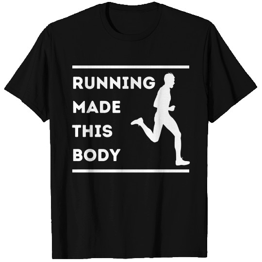 Running Quote Runner Run Funny Cool Saying Body T Shirts