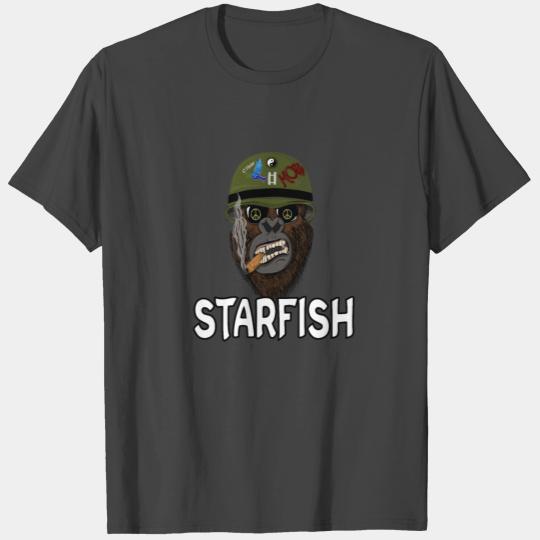 StarFish Gorilla Gift T Shirts