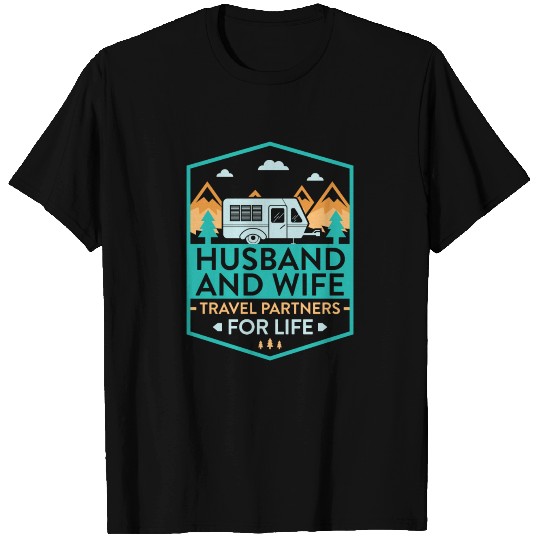 Camping Design For Cool RV Camper T Shirts