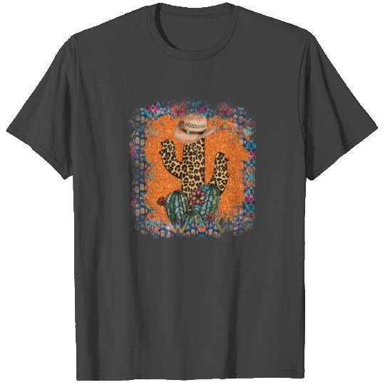 Aztec Cactus T Shirts