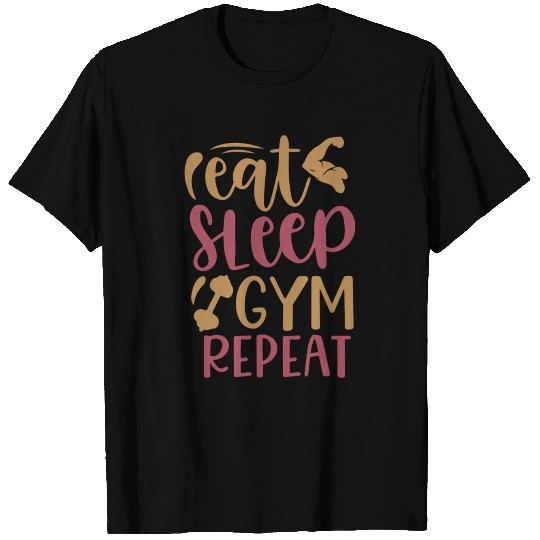 6001 Eatc Sleep Gym RepeatEatc Sleep Gym Repeat T Shirts