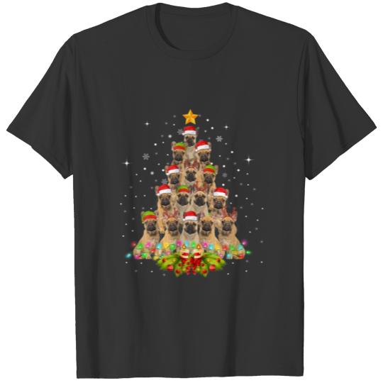 French Bulldog Tree Christmas Sweater Xmas Pet Dog T Shirts