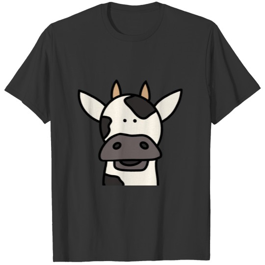 Happy Cow Cartoon T Shirts