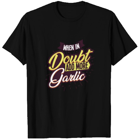 Garlic Chef Kitchen T Shirts