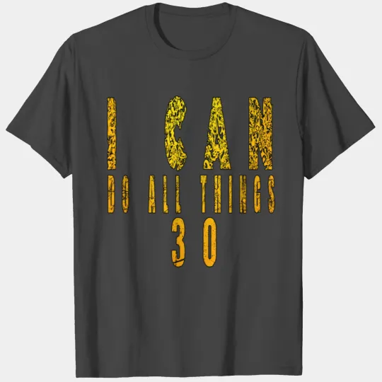 Stephen Curry I Can Do All Things 30, Curry T Shirts