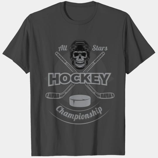 Ice Hockey All Stars Hockey Championship Sport T Shirts