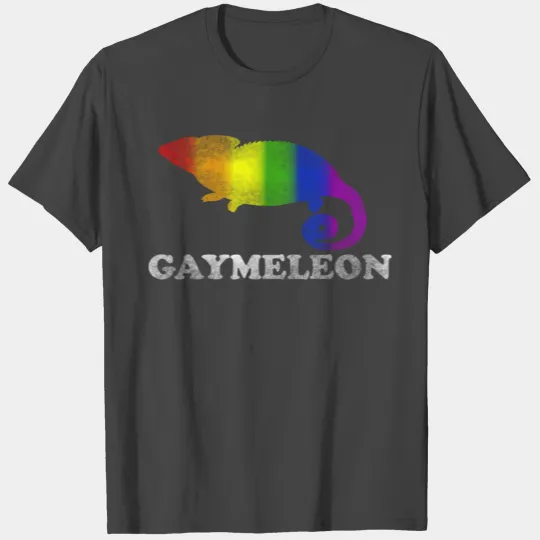 Gaymeleon grunge Gay Chameleon Gay Pride LGBTQ T Shirts