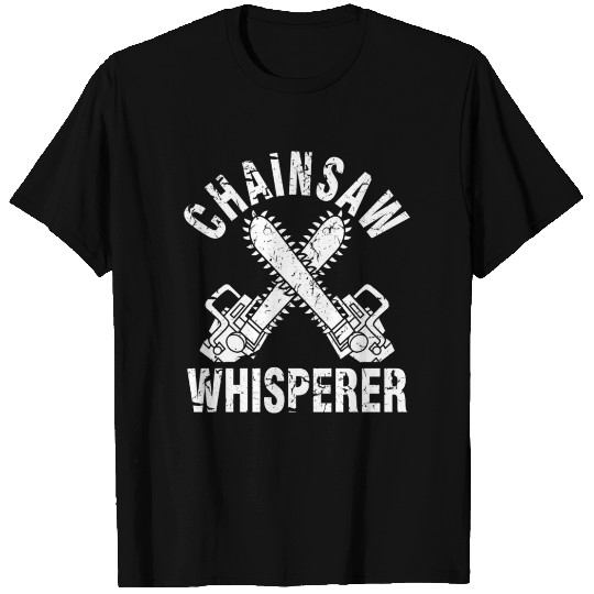 Woodworker Lumberjack Chainsaw Forester T Shirts
