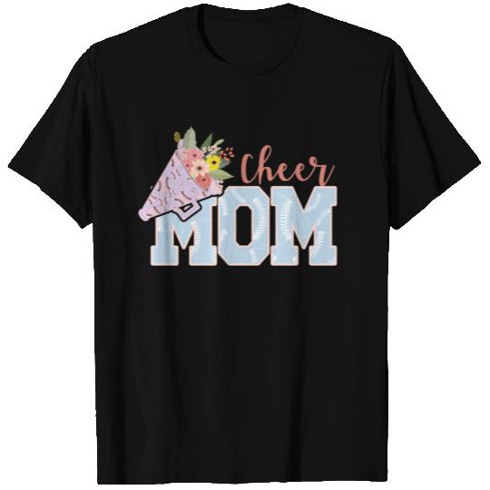 Softball Cheer Mom T Shirts