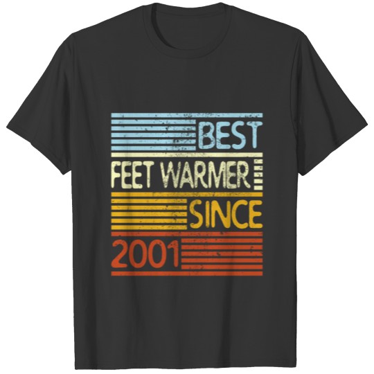 20th wedding anniversary Best foot warmer since 20 T-shirt