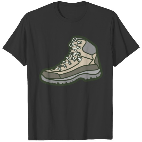 Hiking shoe T-shirt