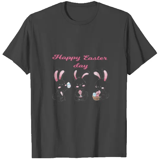 Happy Easter T Shirts Girls Boys Kids