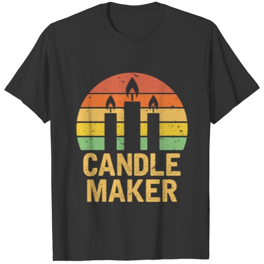 Candle Maker Soy Wax Lover Candle Making T-shirt