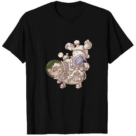Hedgehog space suits art T Shirts
