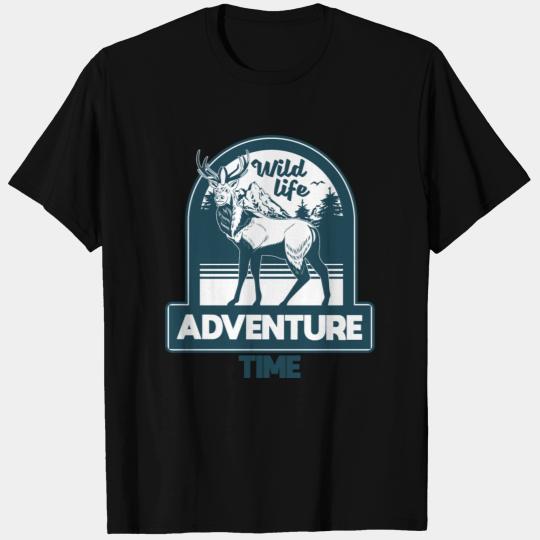 Wild Life Adventure Time T Shirts
