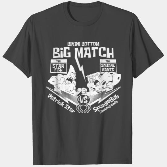 spongebob vs patrick T Shirts