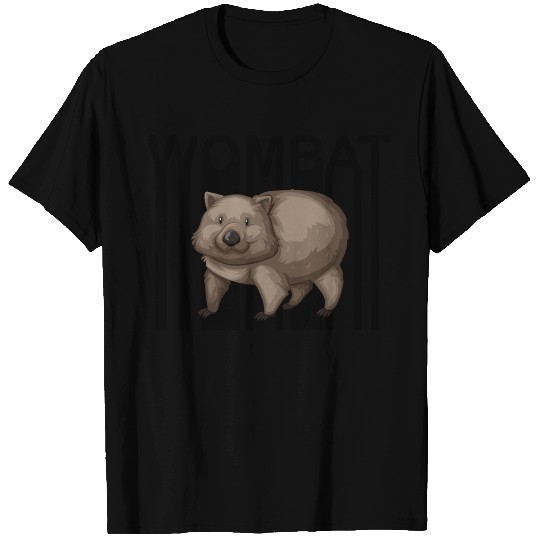 Wombat environment climate protection gift T Shirts