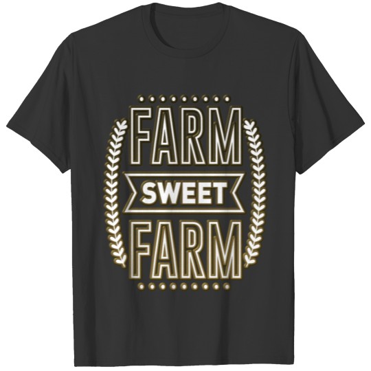 Farm Home House Flat Home Office Schooling Gift T Shirts