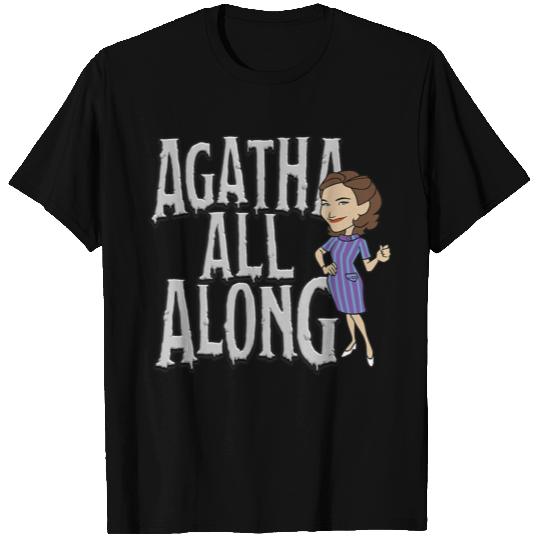 WandaVision Agatha All Along Big Text T Shirts