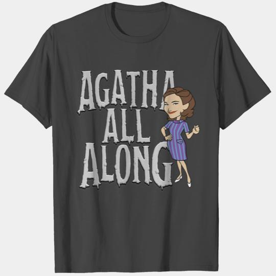 WandaVision Agatha All Along Big Text T Shirts