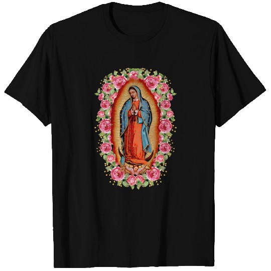 Our Lady Virgen De Guadalupe Virgin Mary T Shirts