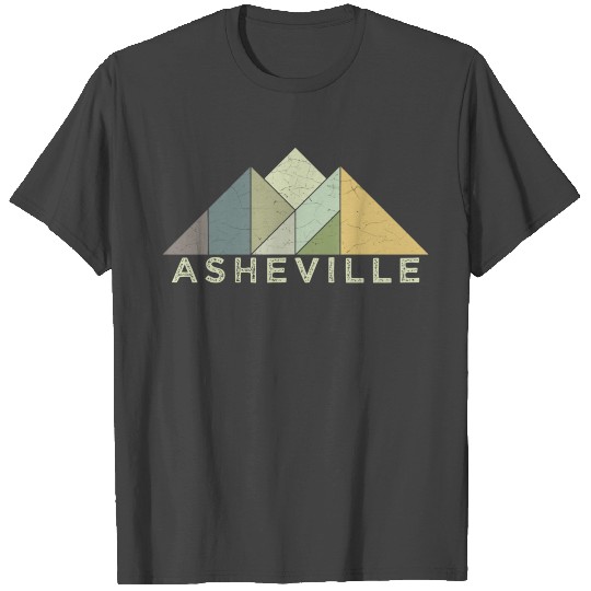 Retro Asheville Nc T Shirts Vintage