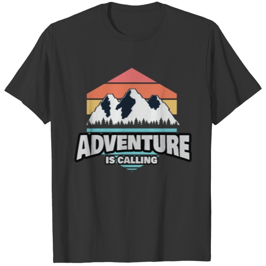 Hiking Hiking Mountain Trail Mountains Peaks T-shirt