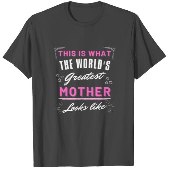 Womens Mothers Day Funny Gift Worlds Greatest Mom T Shirts