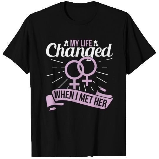 Cute Lesbian Couple T Shirts