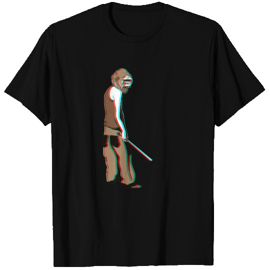 Monkey Silverback - Gorilla monkey face flogger T Shirts