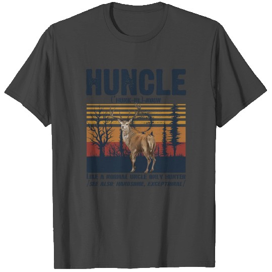 Huncle Definition Vintage Retro T Shirts