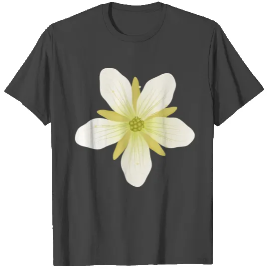 filigree and delicate flower of the Venus flytrap T Shirts