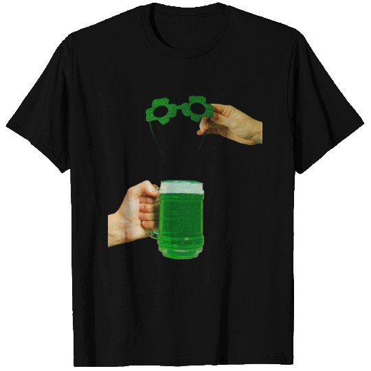 funny st patricks day T Shirts - drink with me