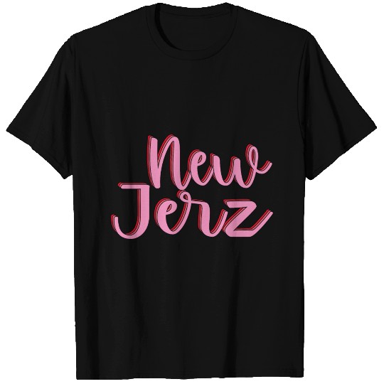 New jerz | New Jersey USA typography art gift T Shirts