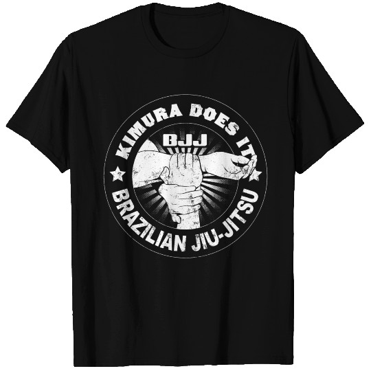 BJJ Kimura Does it Brazilian Jiu-jitsu T Shirts