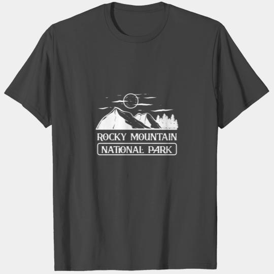 Rocky Mountains Colorado Telluride Trekking Camper T Shirts