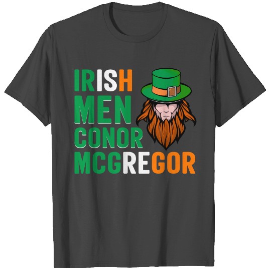 Irish Men Conor Mcgregor T Shirts
