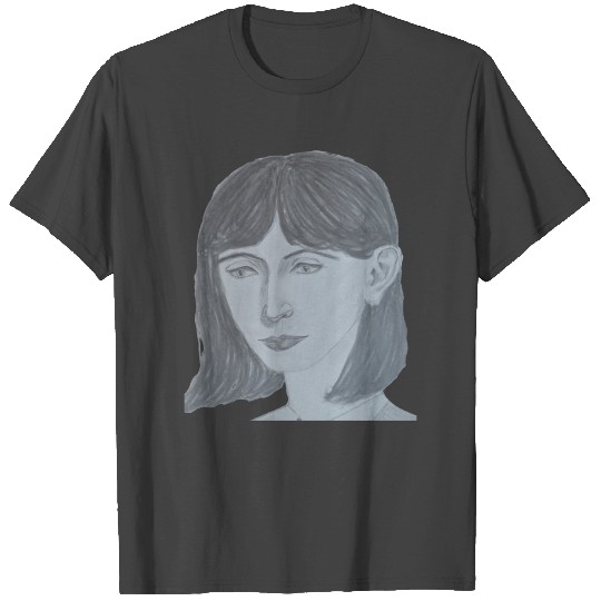 Sad drawn girl T Shirts